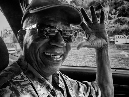 Taxifahrer auf  Martinique