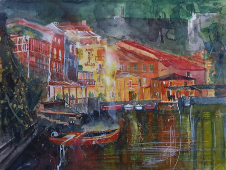 Limone Sul Garda_Gardasee_Aquarell 45x61 cm_2-2019