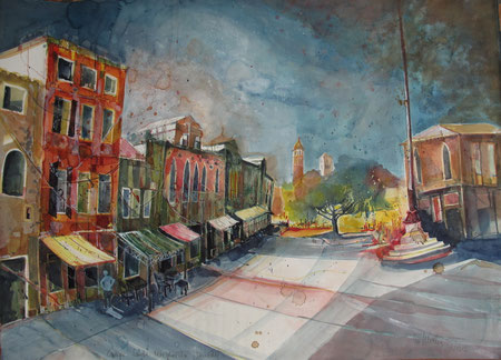 Campo Santa Margeritha_Venedig_56x76 cm