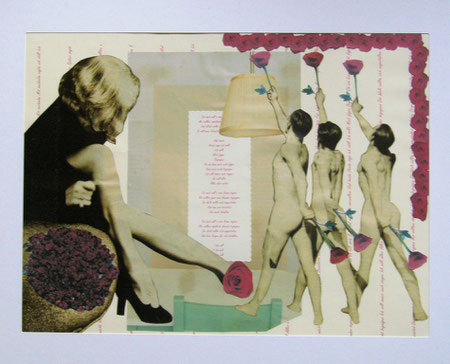 Collage Nr.3 30x40  Papier -Verkauft-