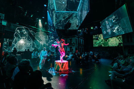 Die Reise des G. Mastorna // Theater Heidelberg // 2024 // Regie: Bernadette Sonnebichler