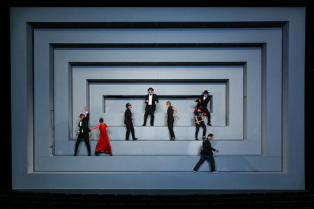 Leben des Galilei // Staatstheater Saarbrücken // 2015 // Regie: Martin Nimz