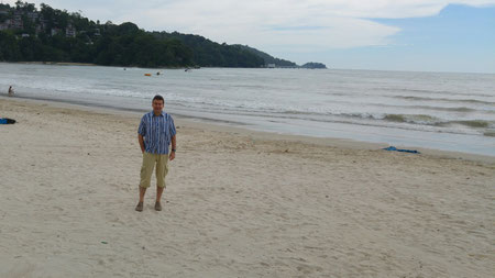 Patong Beach, der Autor