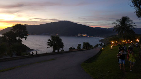 Auf dem Rückweg von Promthep Cape nach Patong Beach