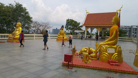 Buddhastatuen auf dem Pattaya Hill