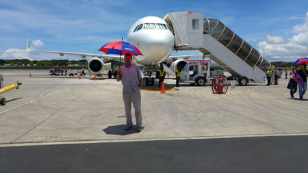 Mit dem Flieger von Clark nach Puerto Princesa