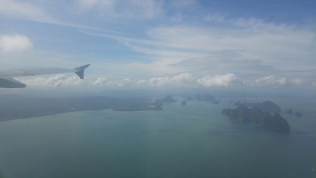 Anflug auf Phuket