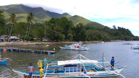 Sabang,  auf dem Weg zum Underground River