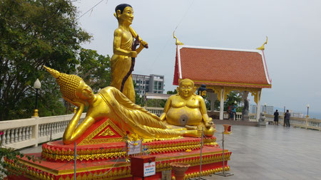 Buddhastatuen auf dem Pattaya Hill