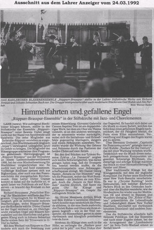 Lahrer Anzeiger 24.03.1992