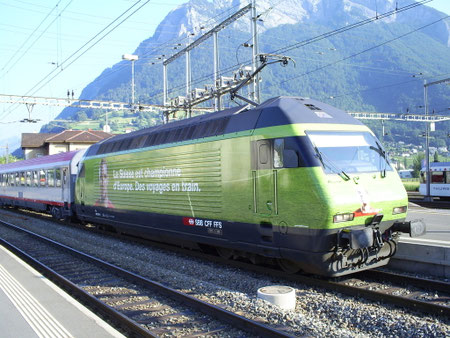 Zug 15163 in Sargans