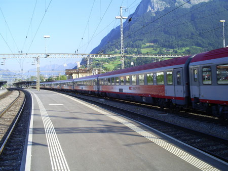Zug 15163 in Sargans