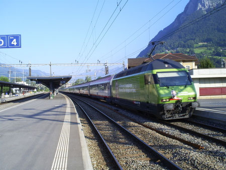 Zug 15163 in Sargans