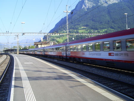 Zug 15163 in Sargans