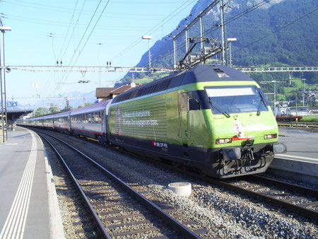Zug 15163 in Sargans