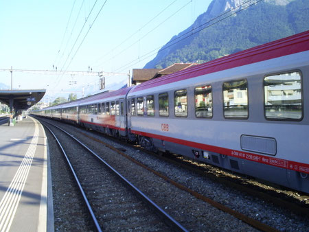 Zug 15163 in Sargans