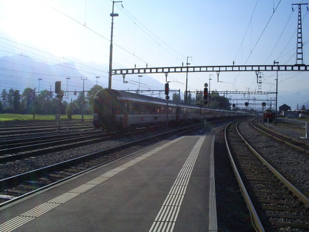 Zug 15163 in Sargans