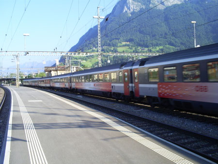 Zug 15163 in Sargans