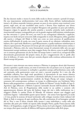 Roberta Lojacono e Sergio Pausig  “El Árbol de la Vida" nella Sala Donna Franca Florio Cantine Florio 05.10.2014 testo Vittorio Ugo Vicari 1
