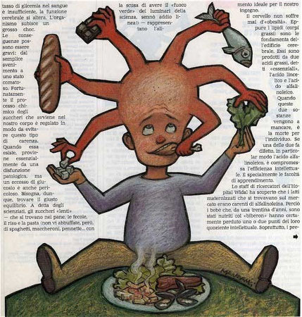 Illustrazione per "Avvenimenti" - 1991