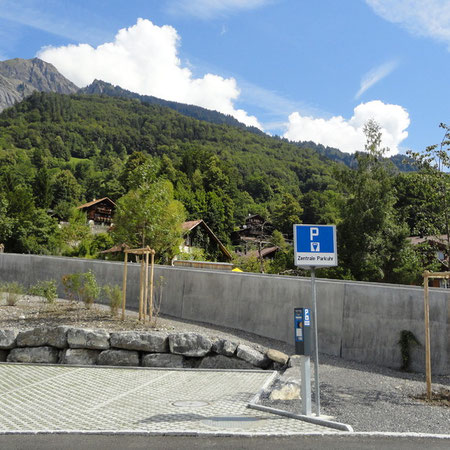 Neue Verbauung nach Unwetter 2005