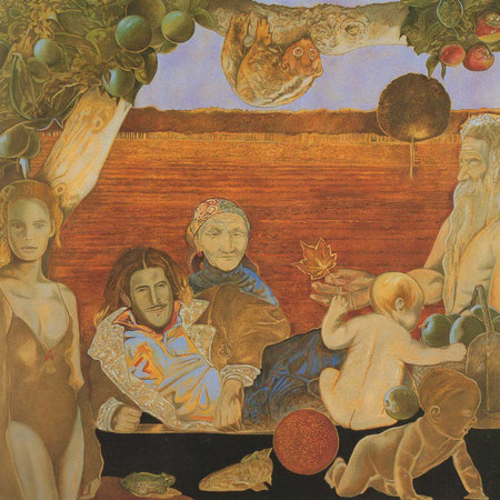 " My second dream ", 1994. Oil on canvas, 130 x 150 cm