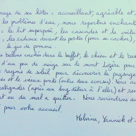 Un endroit à l'image de ses hôtes : accueillant, agréable et sympathique... Nous repartons enchantés...