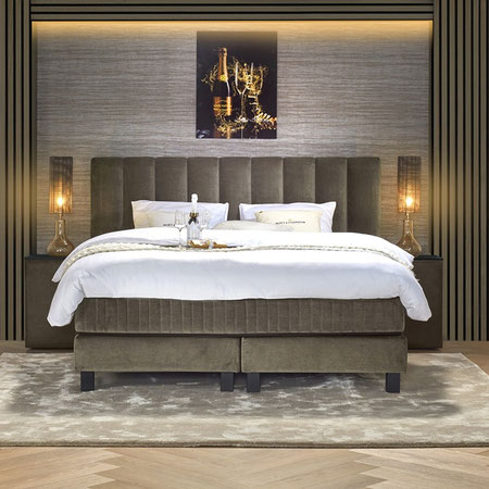 Serta Boxspringbett Chandon-Maldiv Clay für Möbelhäuser und Möbelhandel – präsentiert durch die Vertriebsvertretung Marco Krüll.
