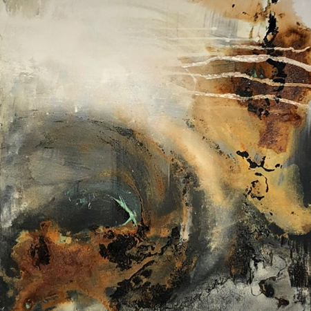 60x80 cm Leinwand  - stürmisch2 - 850