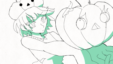 創作ファンアートGIF