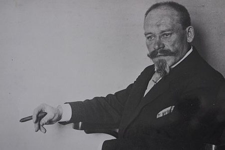 Hans Linder und Franz Schmucker, die beiden ersten Monteure im "Motoren-Laboratorium" der Maschinenfabrik Augsburg