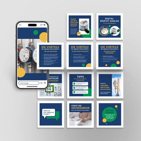 Content-Serie für Facebook | Trinkwasserverband Verden