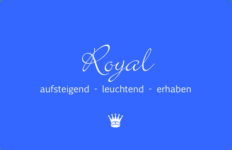 Bedeutung Farbe Blau Royal Meditation