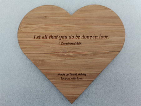 Laser engraving service 