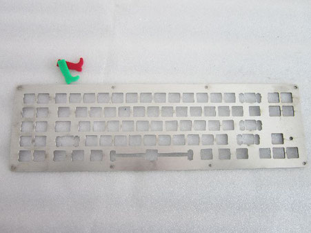 stainless steel keyboard laser cutting 