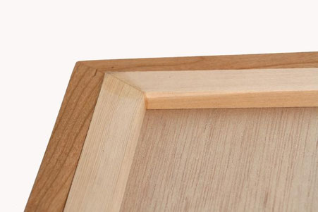 800✕500mmアメリカンブラックチェリー無垢材ポスターフレーム（額縁