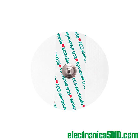 electrodo tipo parche para modulo cardiaco ecg guatemala, electronica, electronico, electrodo cardiaco ad8232, guatemala