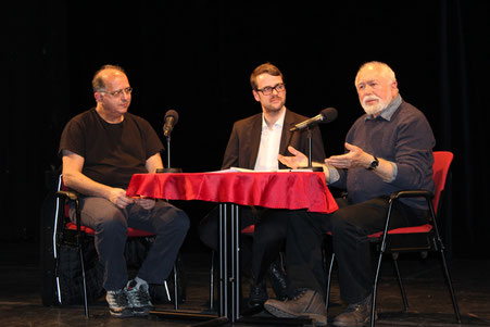 Nachgespräch mit Yaron Goldstein, Stefan Hofmann und Joshua Sobol zu »Die Palästinenserin« 2016 (am)