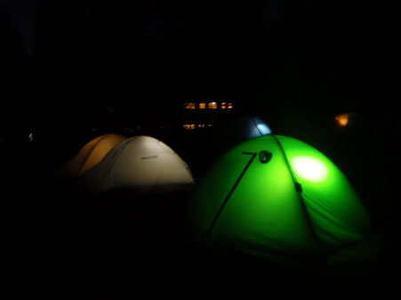 テント泊　登山　入門