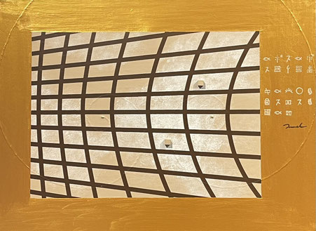 LONG TIME COLONY 4   455mm×333mm  P8  2026 acrylic on canvas, wood