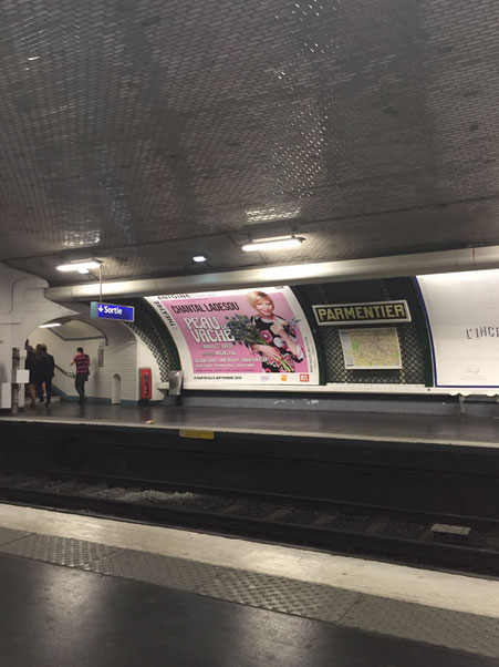 Our Metro station "Parmentier"