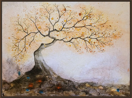 Sumpfkalk Baum Kunst Heike Lüders