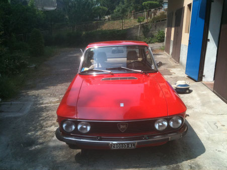 restauro auto d'epoca Lancia Fulvia coupé 1,3