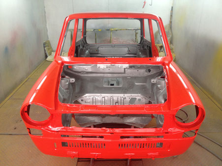 restauro e risanamento totale della carrozzeria auto d'epoca