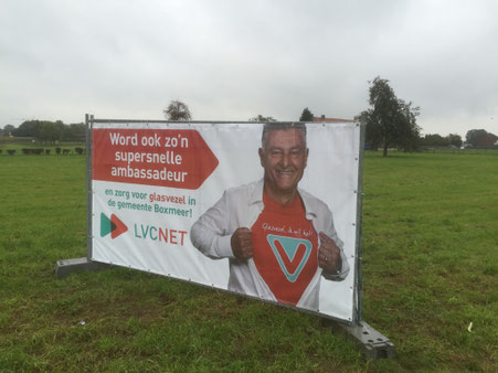 Wervingscampagne voor glasvezel ambassadeurs.