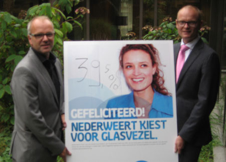 Bij een succesvolle vraagbundeling - in Nederweert ging 39,5% over naar glasvezel - gaan we door naar stap 3: de aanleg.