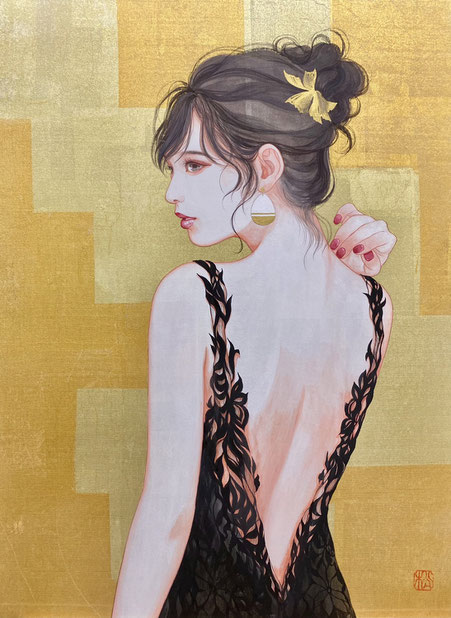 絹に甦る美人画の世界 - 煌めきの会