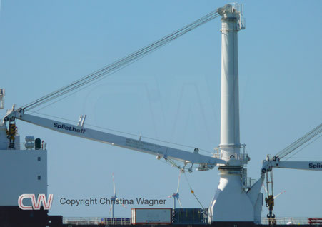 Huisman Mastkran 500 t auf der Bloemgracht