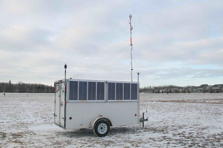 Dust/Noise/Weather Monitoring Trailer
