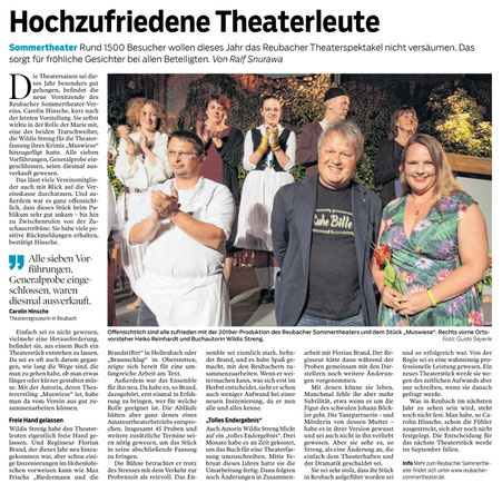 HT-Bericht vom 18.07.2019 zum Saisonabschluss des RSTs am Samstag, 13. Juli 2019